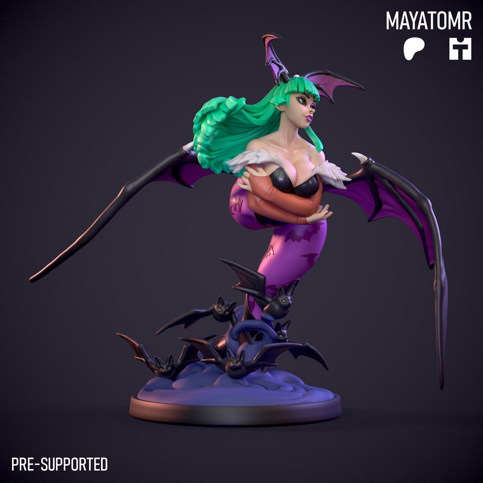 Dancing Succubus Fighter Miniature - by Mayatomr