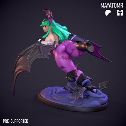 Dancing Succubus Fighter Miniature - by Mayatomr