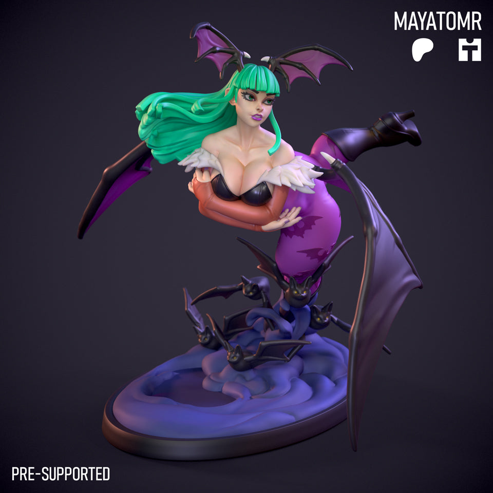 Dancing Succubus Fighter Miniature - by Mayatomr