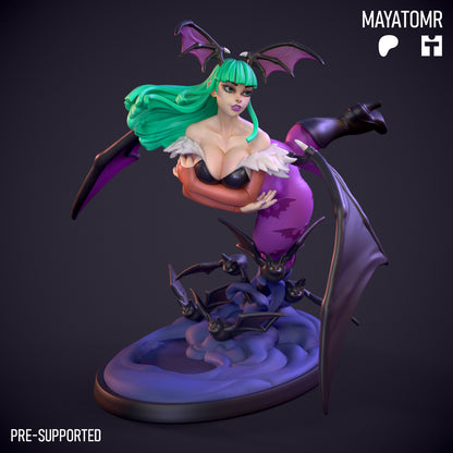 Dancing Succubus Fighter Miniature - by Mayatomr