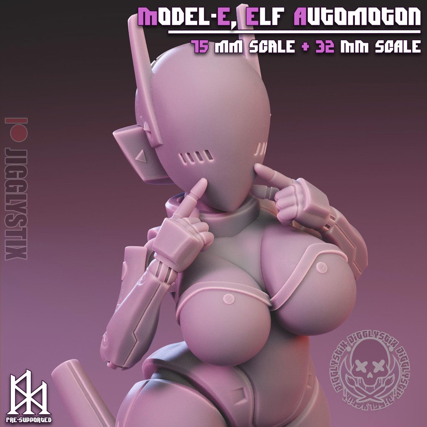 Model-E, the Elf Automaton Miniature - by Jigglystix