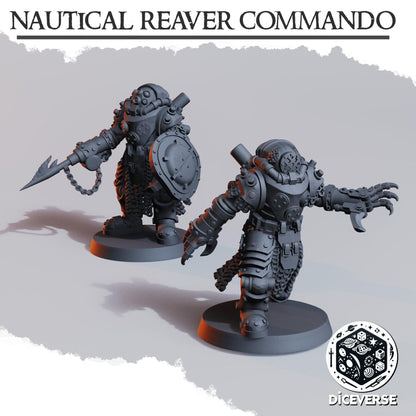Nautical Reaver Commando Modular Miniatures - Diceverse