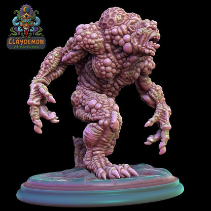 Bubonic Brute Miniature - by Claydemon Miniatures