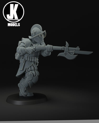 Papal Trench Cleaner Miniature - JK Remo Models