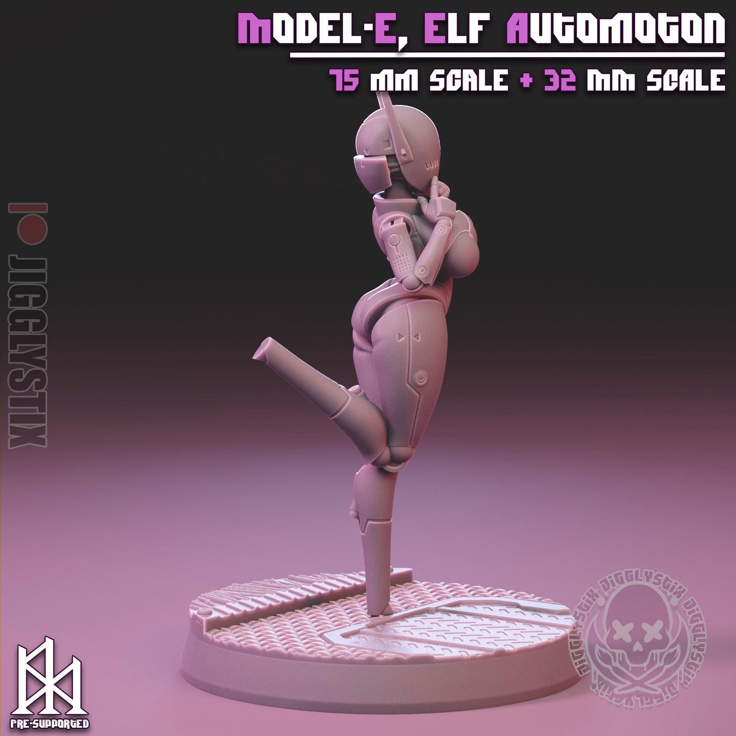 Model-E, the Elf Automaton Miniature - by Jigglystix