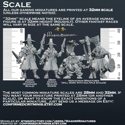 Dwarven Troll Slayer Miniature - by Magori Miniatures