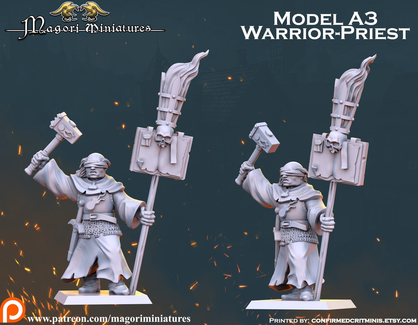 Witch Hunter Warband Miniatures - by Magori Miniatures