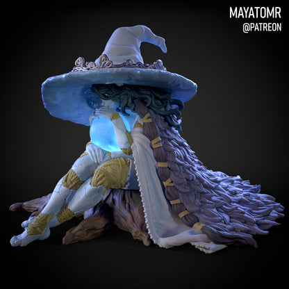 Dreaming Witch Miniature - by Mayatomr