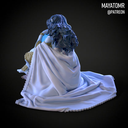 Dreaming Witch Miniature - by Mayatomr