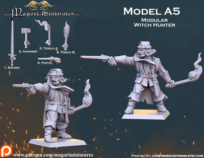 Witch Hunter Warband Miniatures - by Magori Miniatures