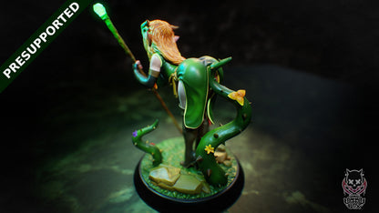 Secret Druid Practice Miniature - by Jigglystix