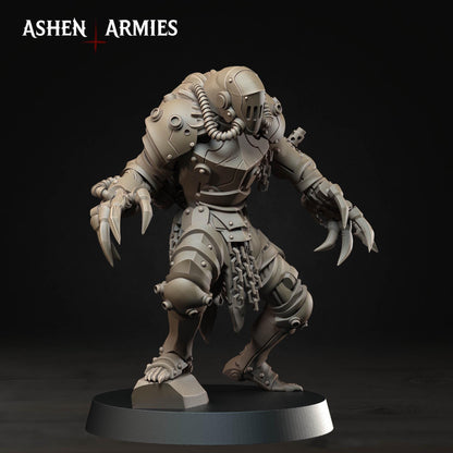 Hellbound Apostasy Death Commando Miniature - Ashen Armies by Bite the Bullet