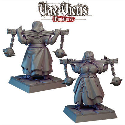 Strong Woman Miniature - by Vae Victis Miniatures