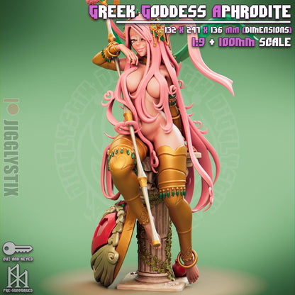 Greek Goddess Aphrodite Miniature - by Jigglystix