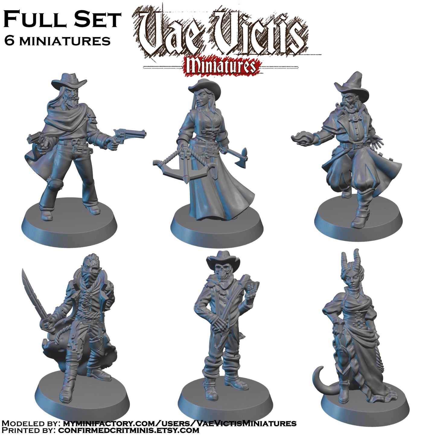 Western Fantasy Miniatures - by Vae Victis Miniatures