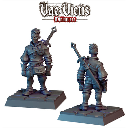 Young Mercenary Miniature - by Vae Victis Miniatures