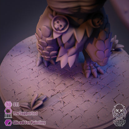 Embattlement Saber Kobold Miniature - by Jigglystix