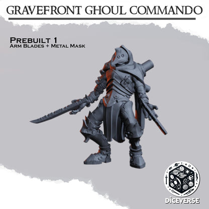 Gravefront Ghoul Commando Modular Miniatures - Diceverse