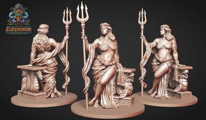 Goddess Dione Miniature - by Claydemon Miniatures