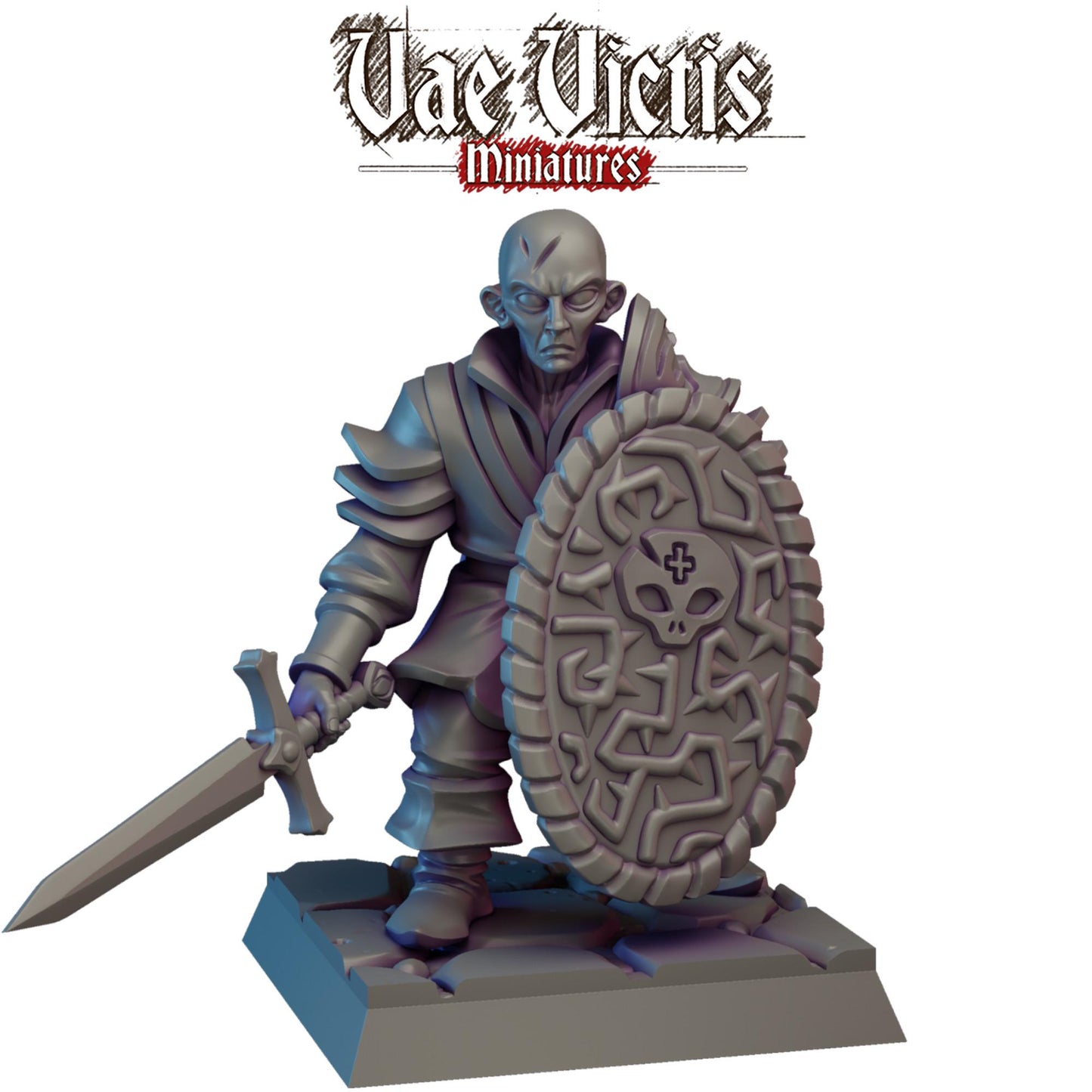 Sword Mercenary Miniature - by Vae Victis Miniatures