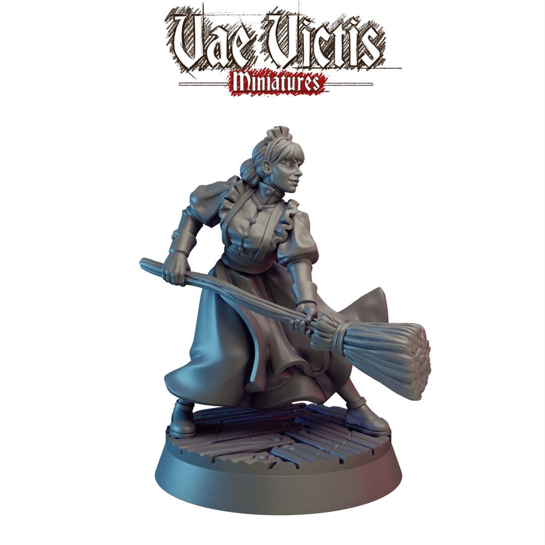 Maid Miniature - by Vae Victis Miniatures