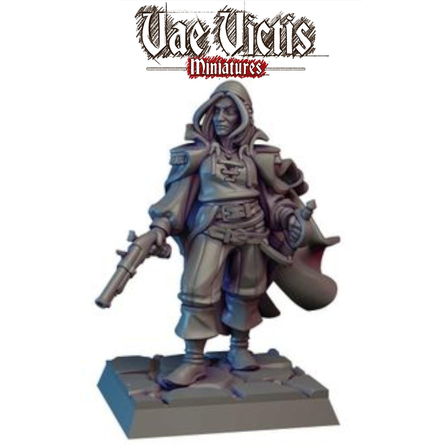 Pirate Lady Miniature - by Vae Victis Miniatures