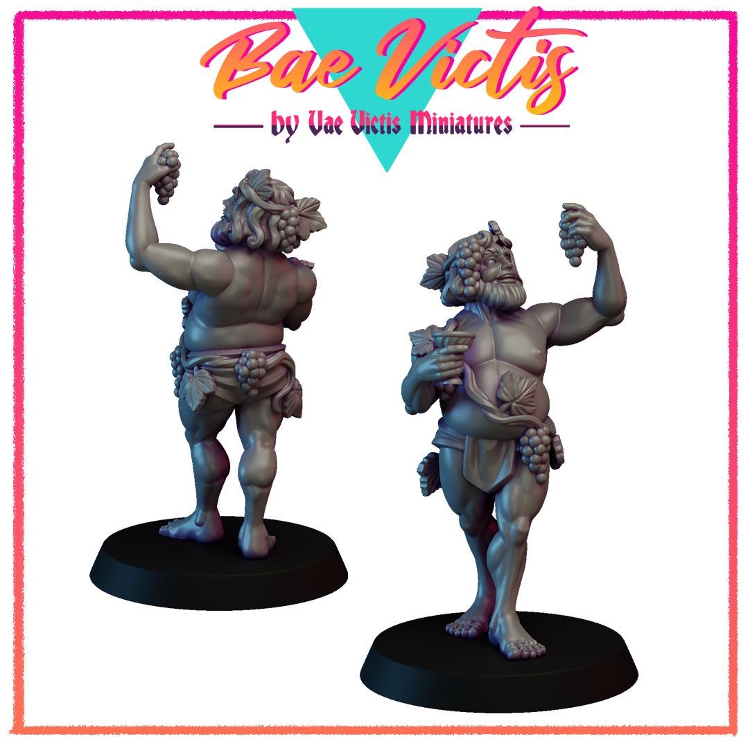 Bacchus Bae Victis Figurine - by Vae Victis Miniatures