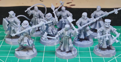 Zealous Nun Warband Miniatures - by Vae Victis Miniatures