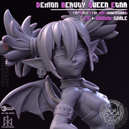 Demon Beauty Queen Etna Miniature - by Jigglystix