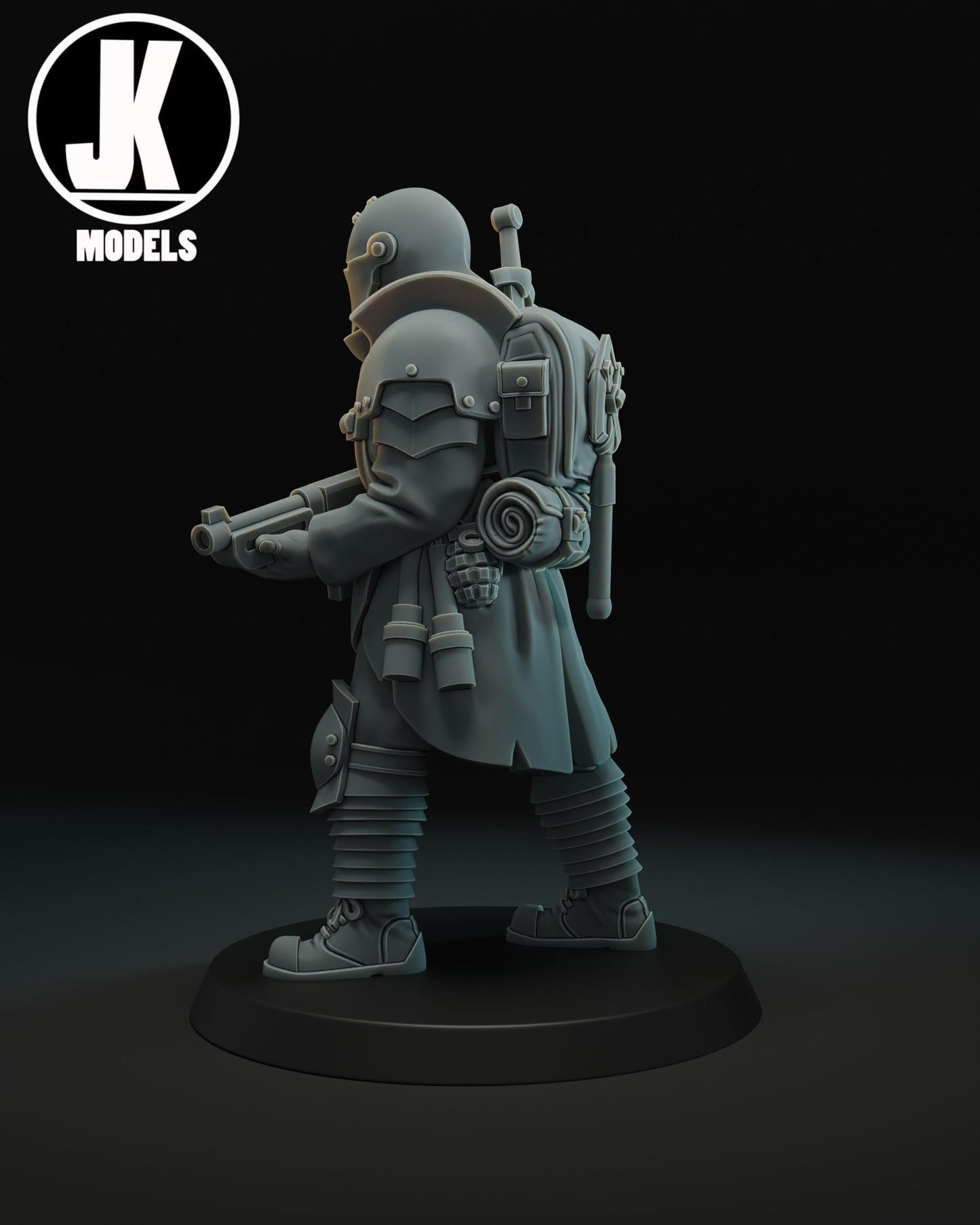 Trench Engineer Miniature - JK Remo Models