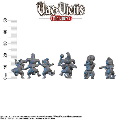 Rat Marching Band Miniatures - by Vae Victis Miniatures