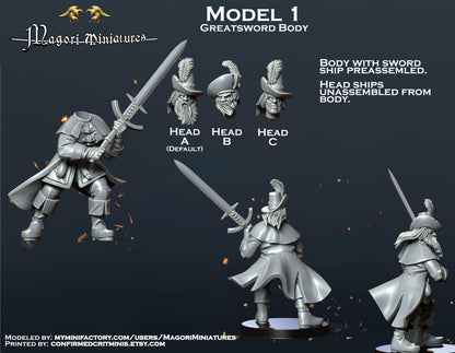 Grimdark Forest Dweller Miniatures - by Magori Miniatures