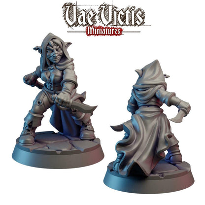 Goblin Rogue Miniature - by Vae Victis Miniatures