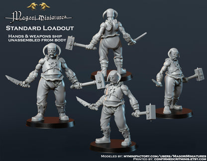 Darksoul Cultist Miniature A - by Magori Miniatures