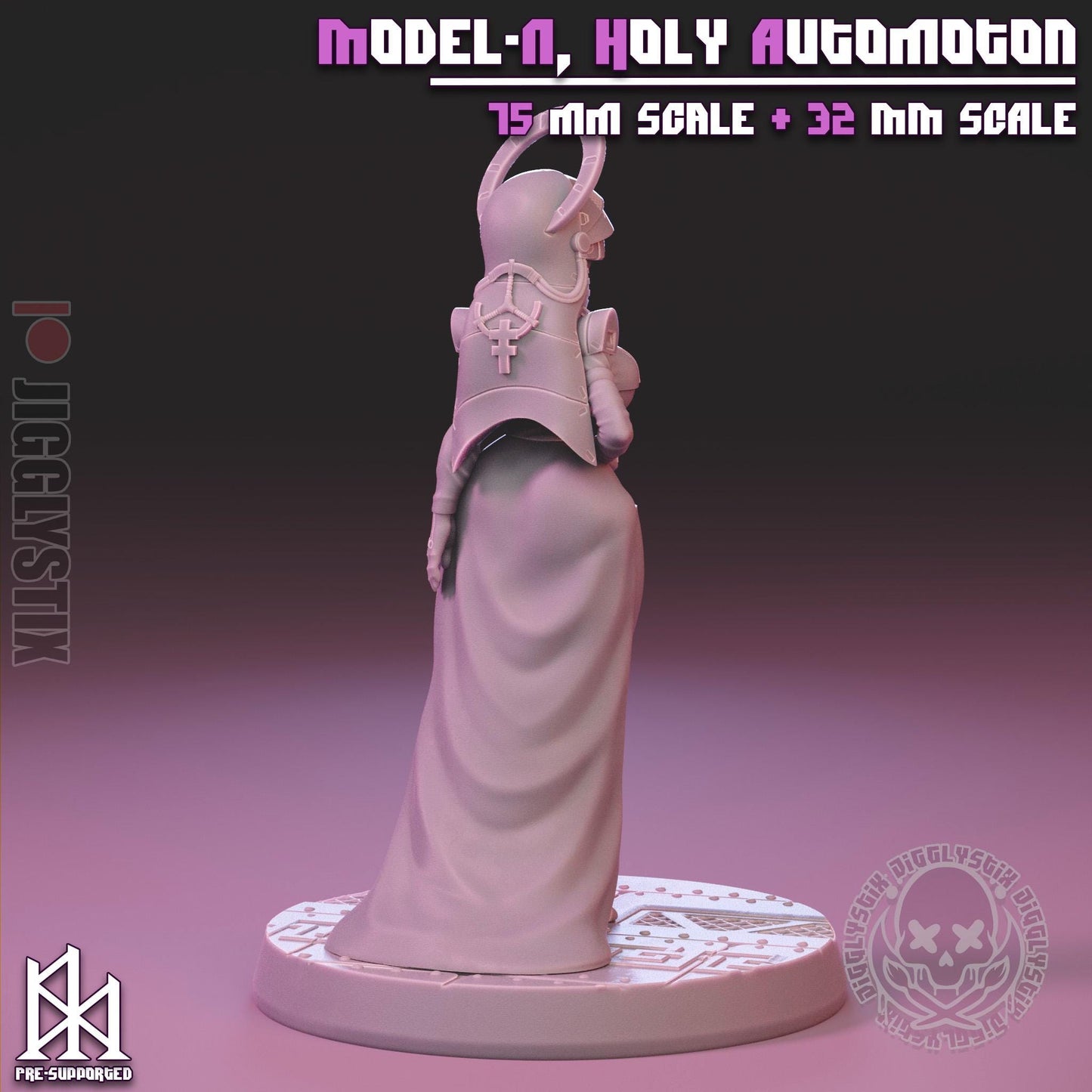 Model-N, the Holy Automoton Miniature - by Jigglystix