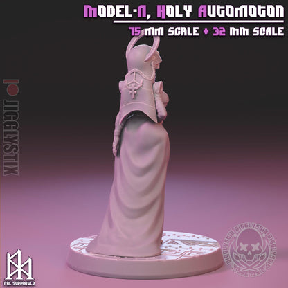 Model-N, the Holy Automoton Miniature - by Jigglystix