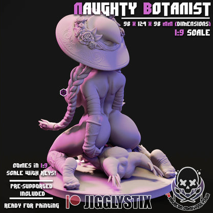 Naughty Botanist Miniature - by Jigglystix