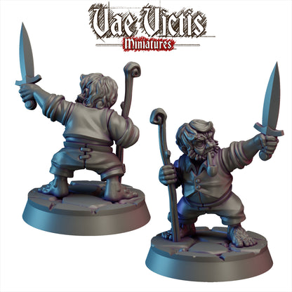 Halfling Patriarch Miniature - by Vae Victis Miniatures