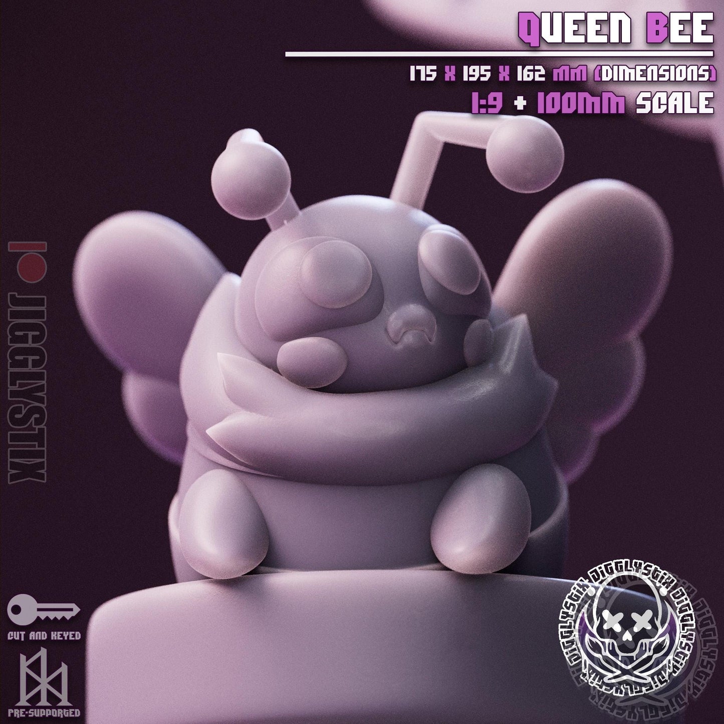 Queen Bee Miniature - by Jigglystix