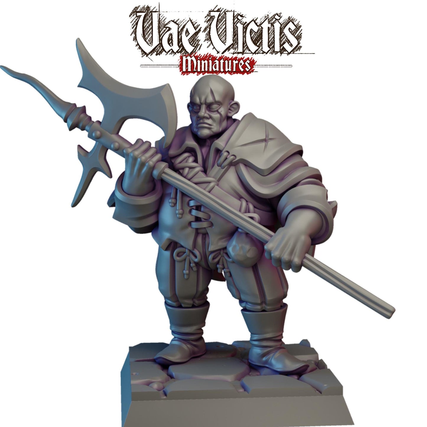 Heavy Mercenary Miniature - by Vae Victis Miniatures