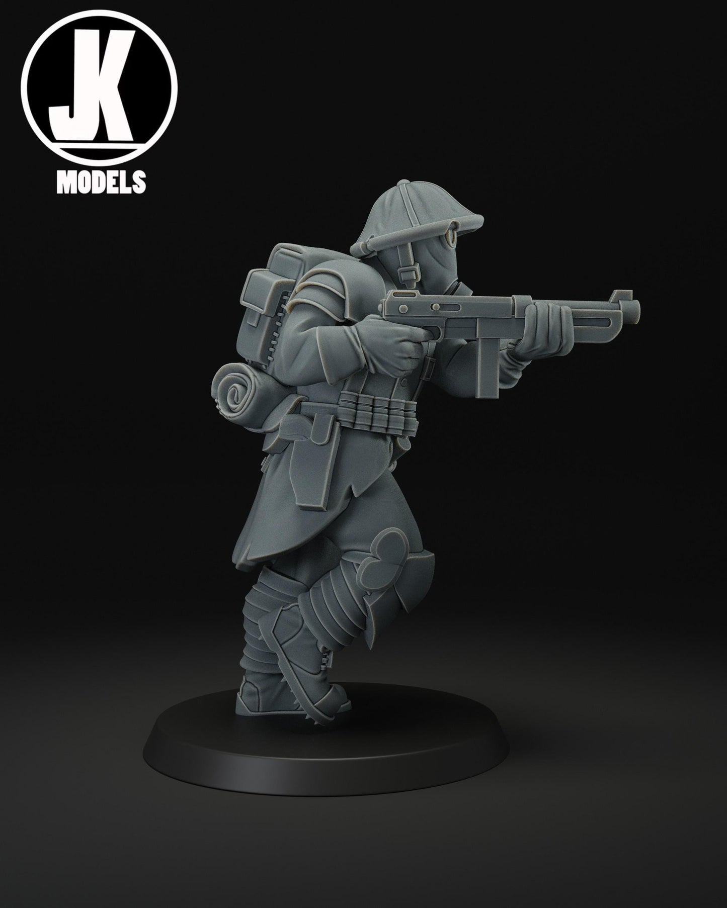 Trench Cleaner Running Miniature - JK Remo Models
