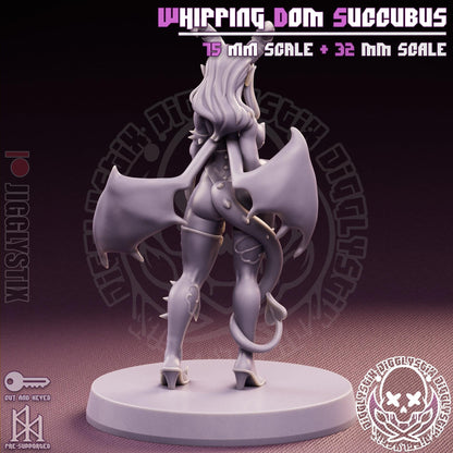 Whipping Dom Milf Succubus Miniature - by Jigglystix