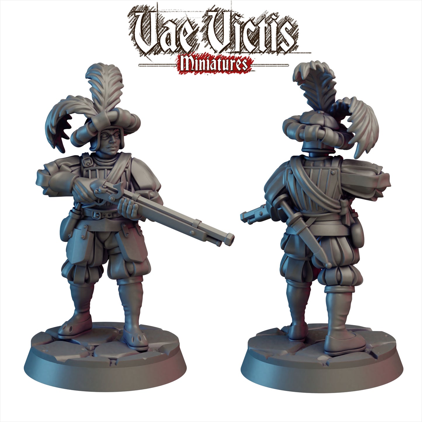 Elite Mercenary Landsknecht Miniatures Female Set - by Vae Victis Miniatures