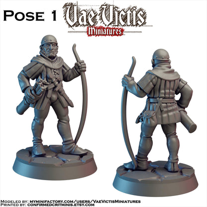 Bowmen Mercenary Miniatures - by Vae Victis Miniatures