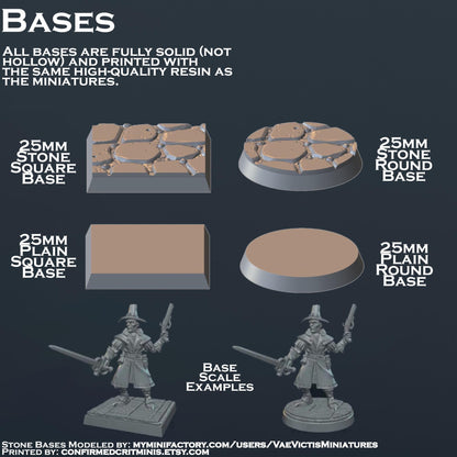 Undead Dire Wolf Miniatures - by Magori Miniatures