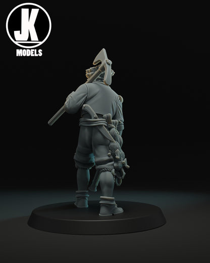 Bandit Mercenary Miniature - JK Remo Models