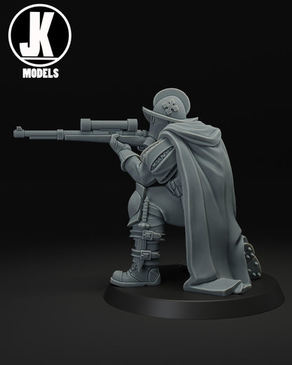 Papal Sniper Miniature - JK Remo Models