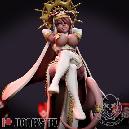 Demon Nun Daruka Miniature - by Jigglystix