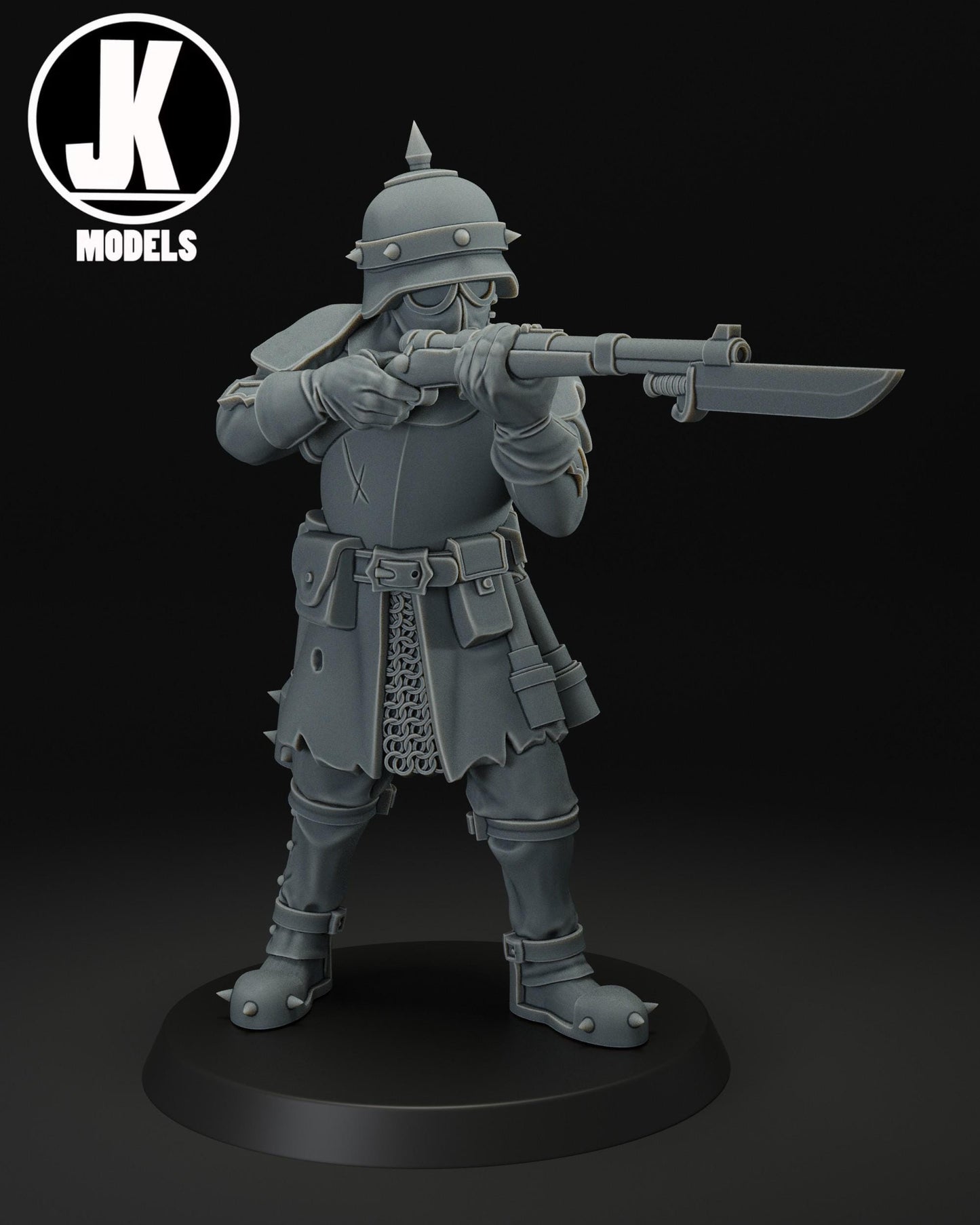 Infernal infantry Miniature - JK Remo Models