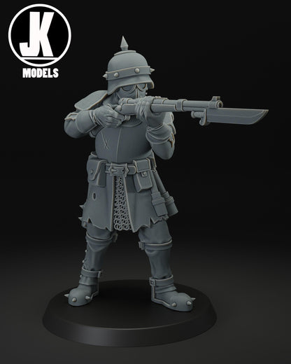 Infernal infantry Miniature - JK Remo Models